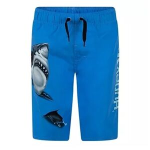 Hurley One & Only Shark Surf Swim Trunks Size 7